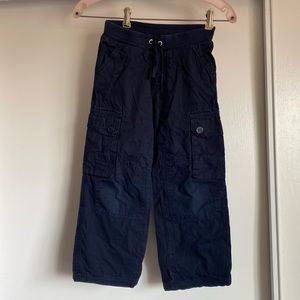 Petit Bateau pants 6 year old Navy